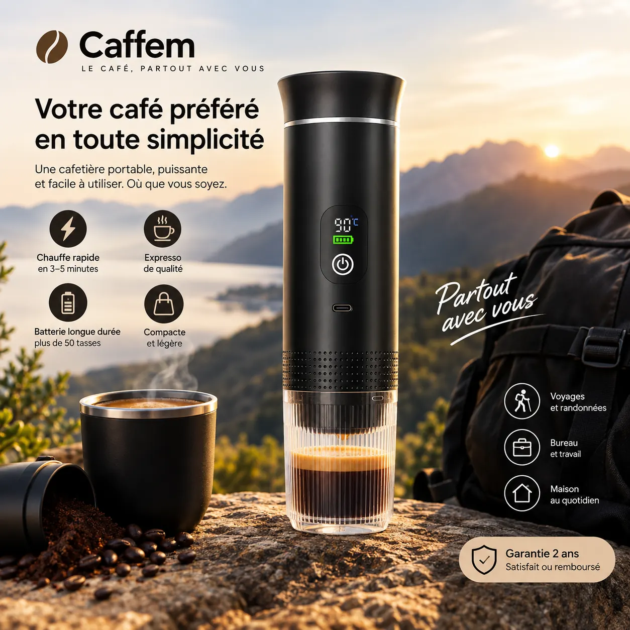 NomadPress Caffem