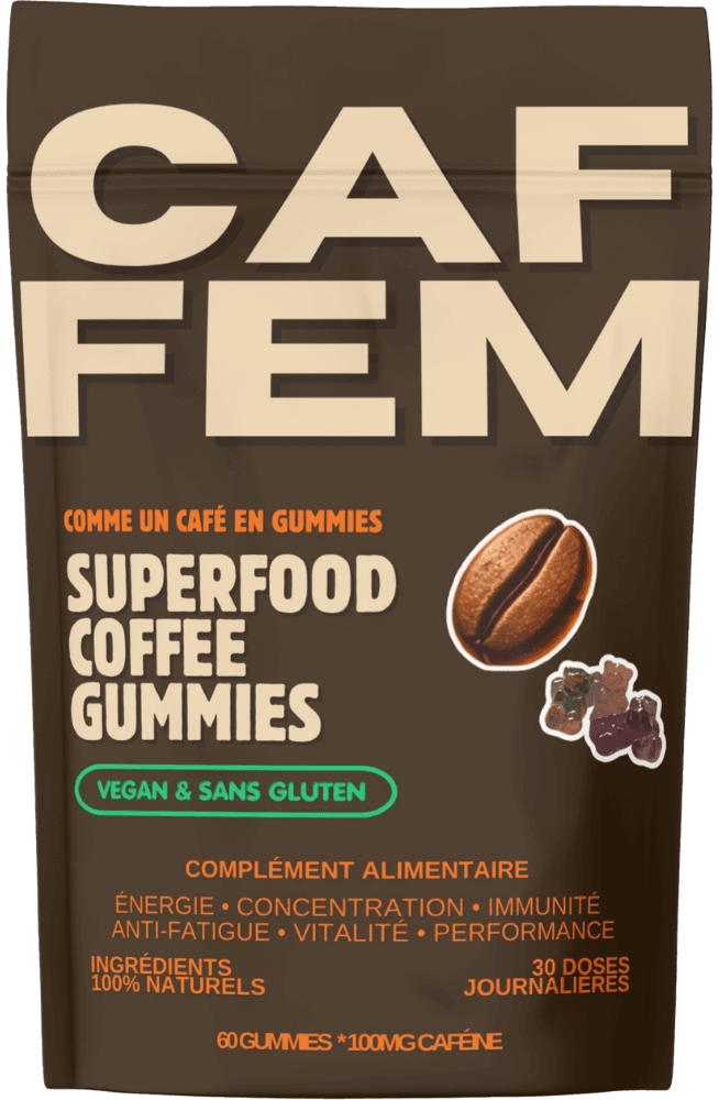 Paquet Caffem Superfood Coffee Gummies